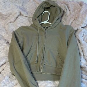 Brandy Melville zip up hoodie